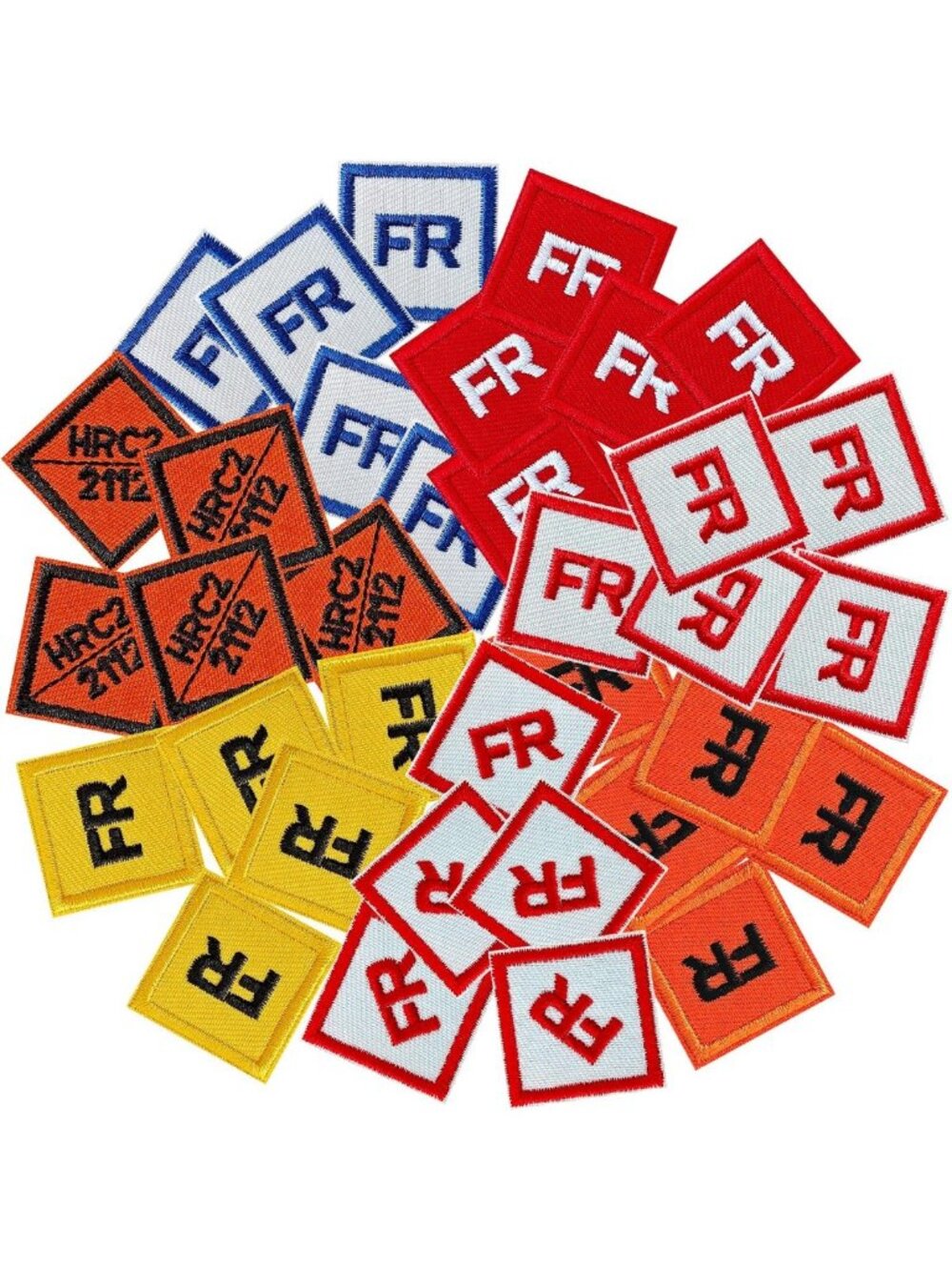 Embroidered Iron-On & Sew-On Patches – 35 Pack for Jackets, Jeans, Hats & Bags
